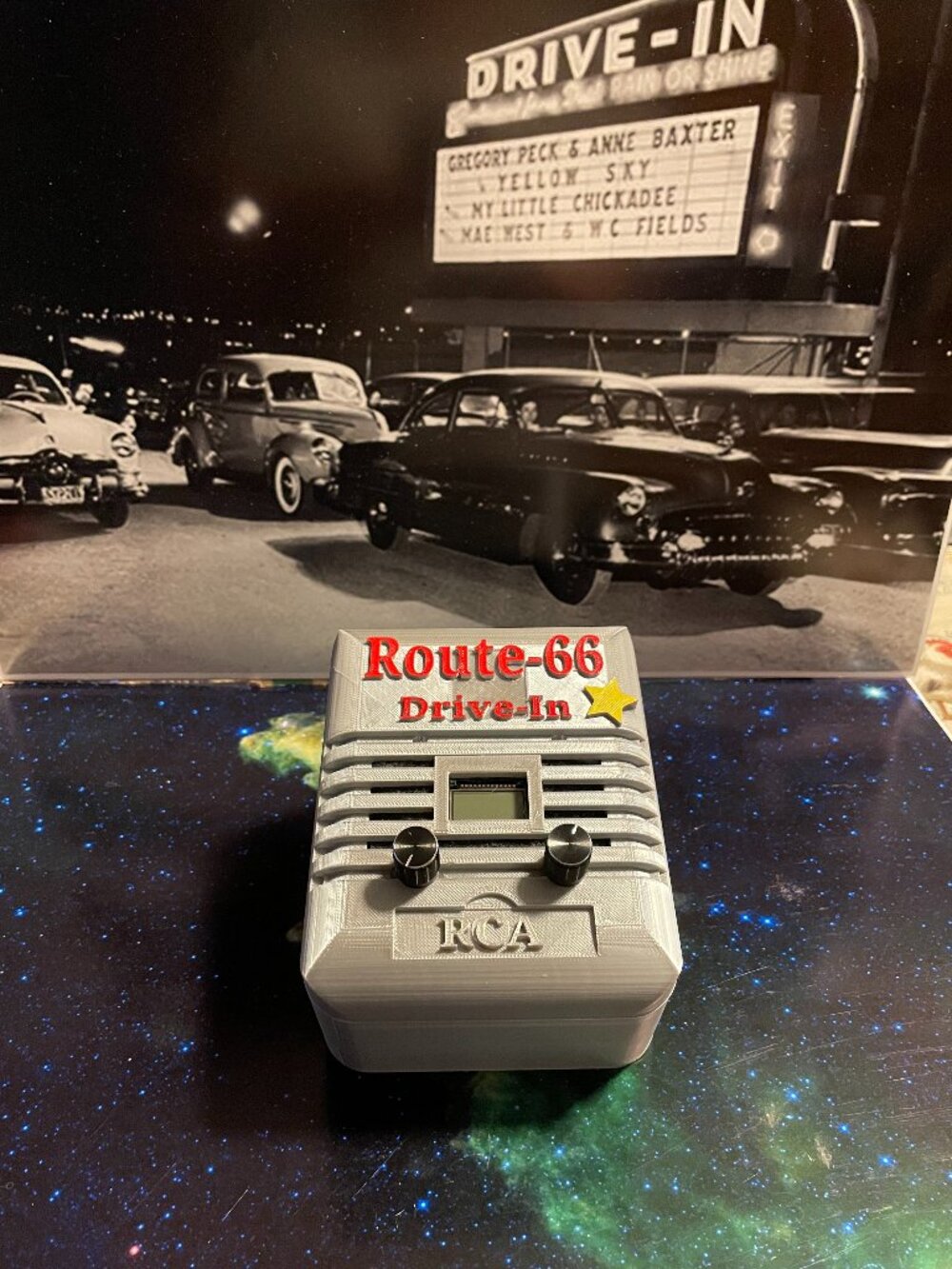 Drive-in Movie Speaker Replica
